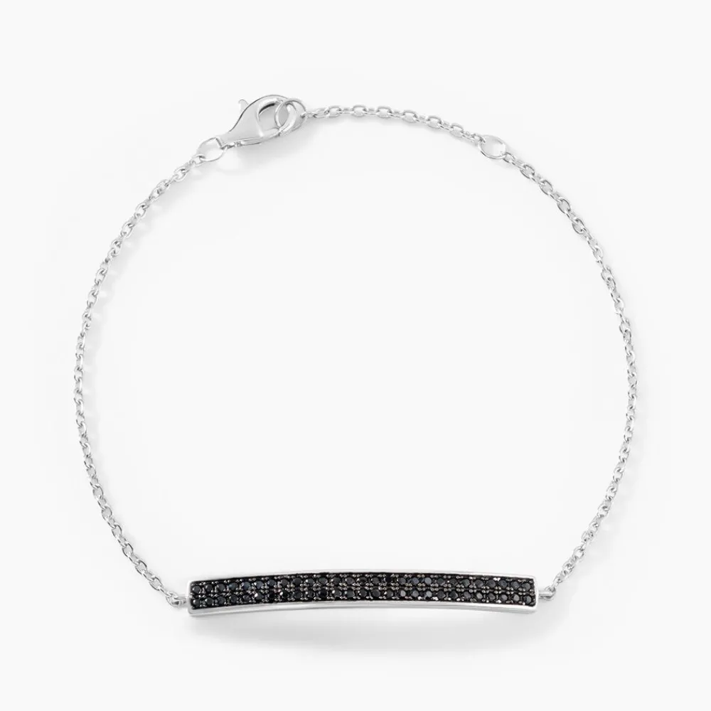 Bracelet Septima Argent Blanc Spinelle|Marc Orian Discount