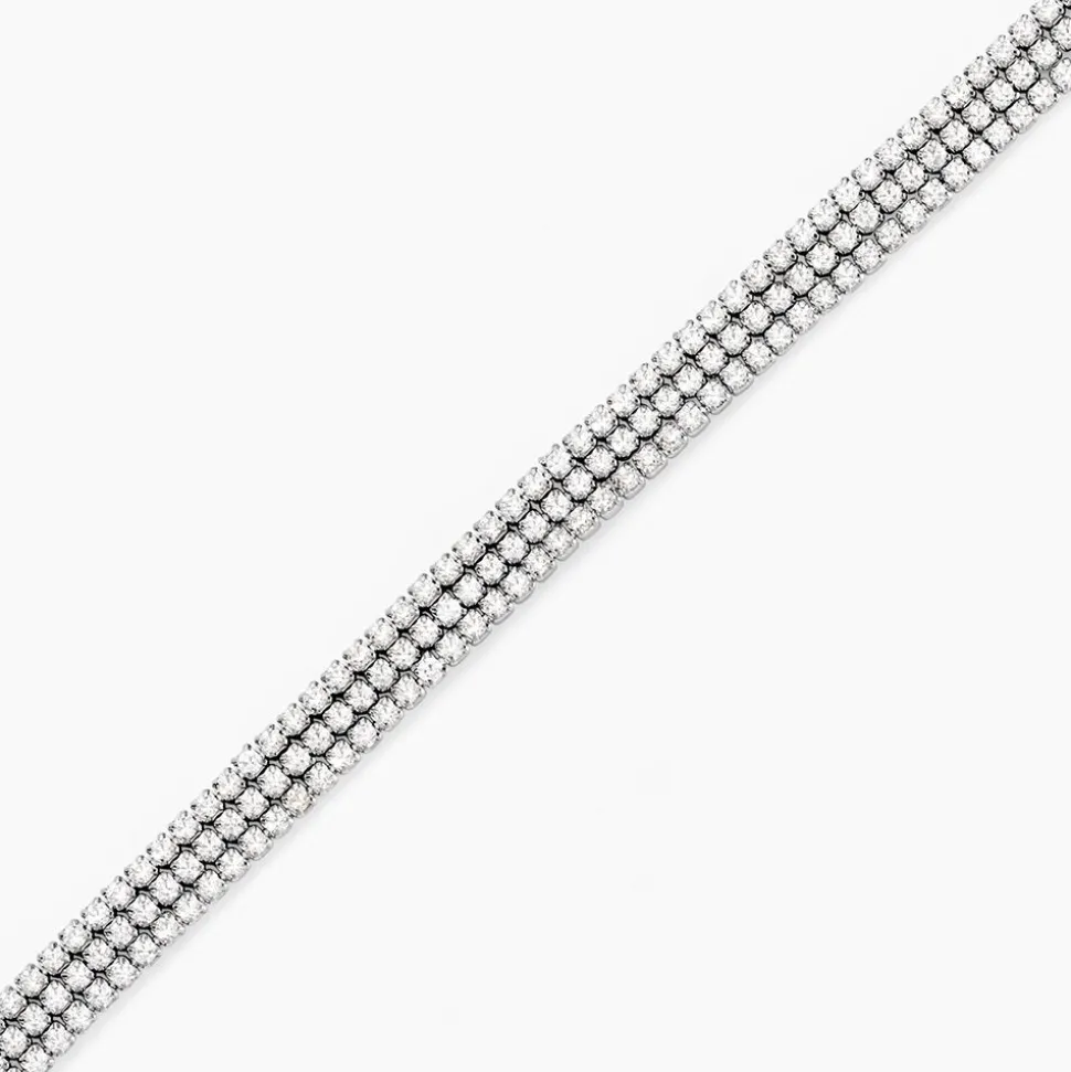 Bracelet Serenna Argent Blanc Oxyde De Zirconium
