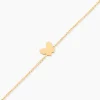 Bracelet Shaida Papillon Or Jaune