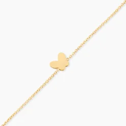 Bracelet Shaida Papillon Or Jaune