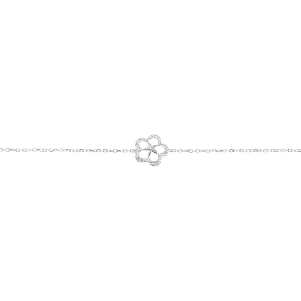 Bracelet Shareen Or Blanc Diamant|Marc Orian Discount