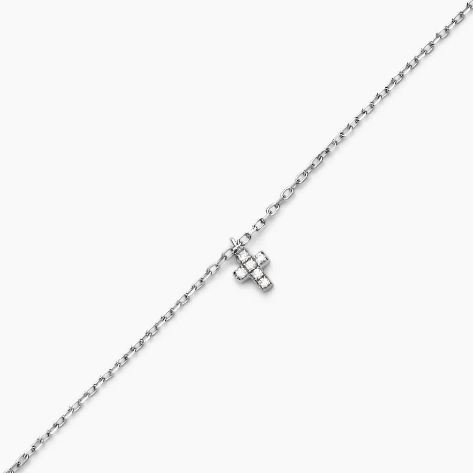 Bracelet Siem Argent Blanc Oxyde De Zirconium