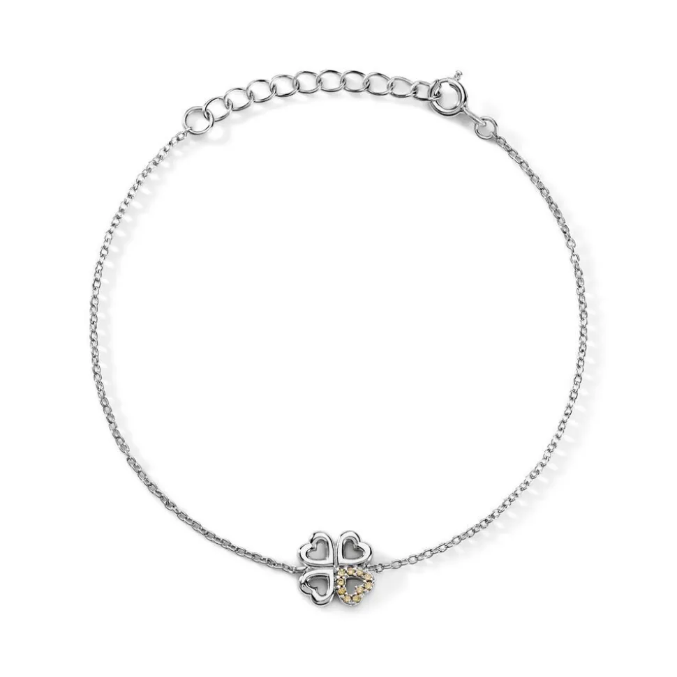Bracelet Sigrid Argent Blanc Oxyde De Zirconium