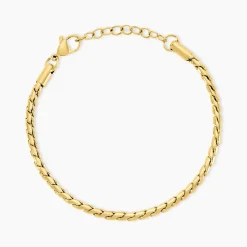 Bracelet Sloane Acier Jaune