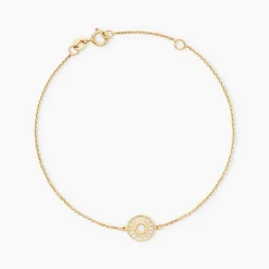 Bracelet Soleil Eternel Or Jaune