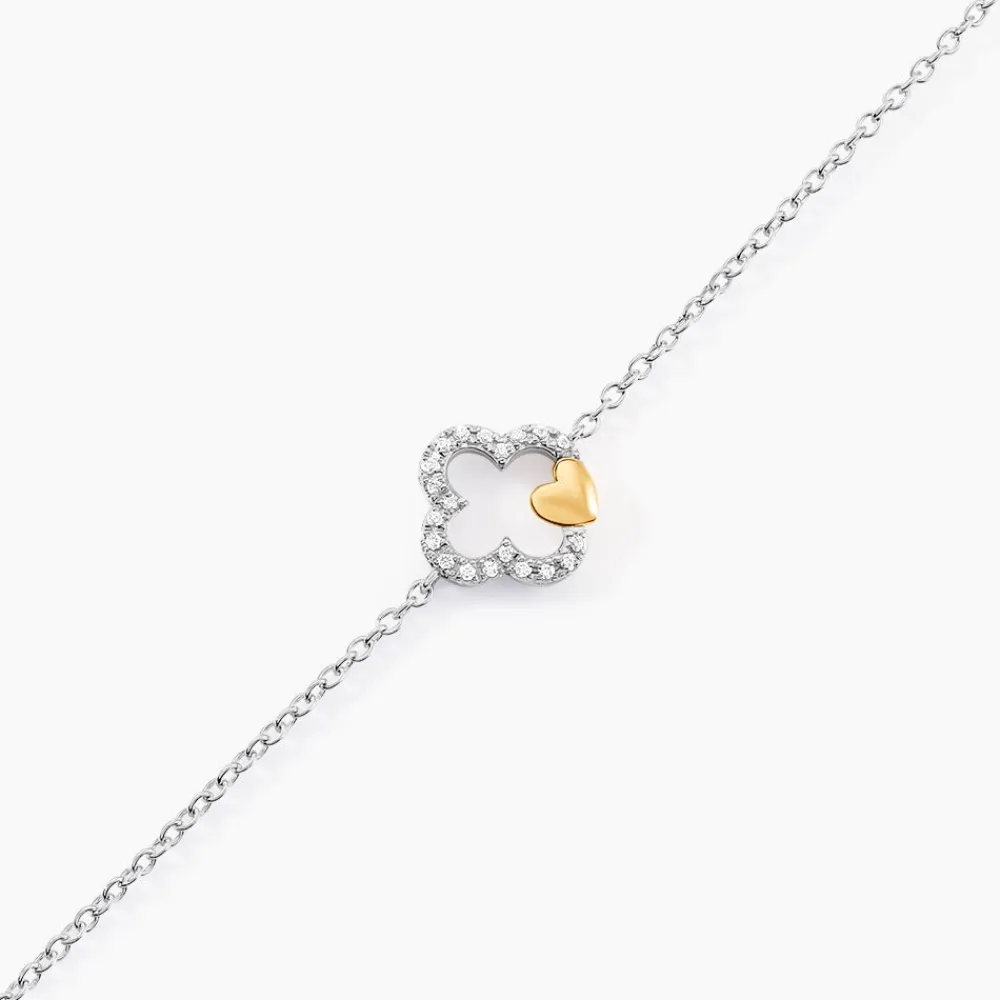Bracelet Sorya Or Jaune Argent Blanc Oxyde De Zirconium|Marc Orian Sale