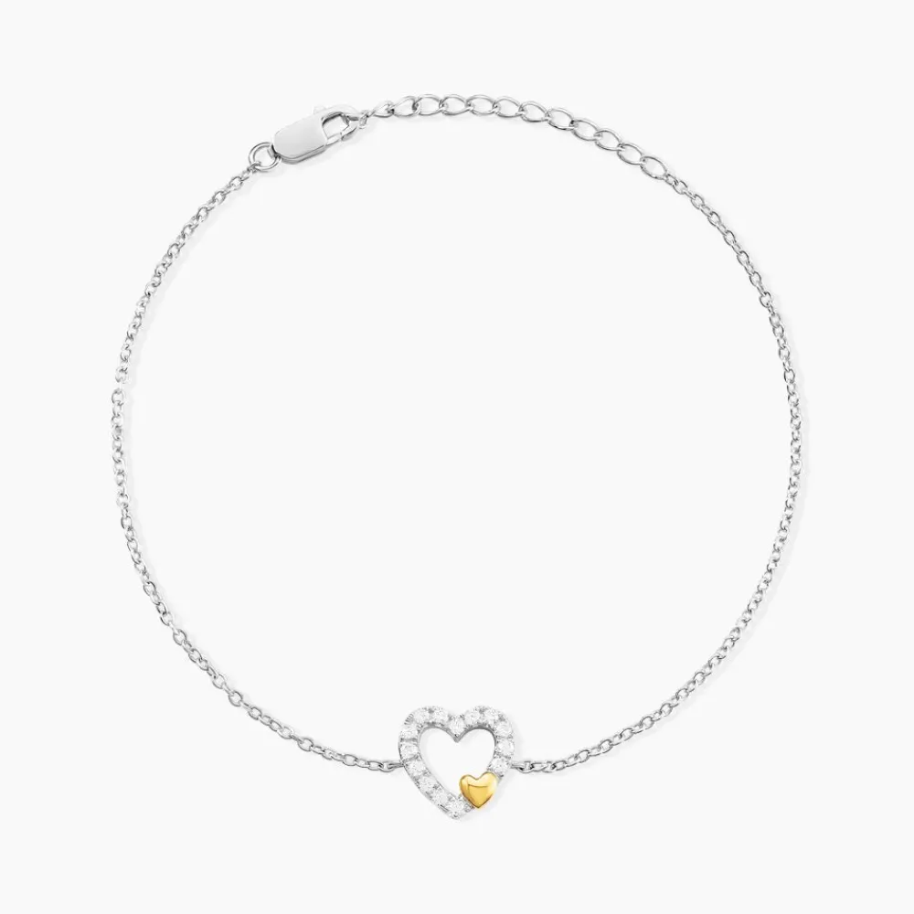 Bracelet Sorya Or Jaune Argent Blanc Oxyde De Zirconium|Marc Orian
