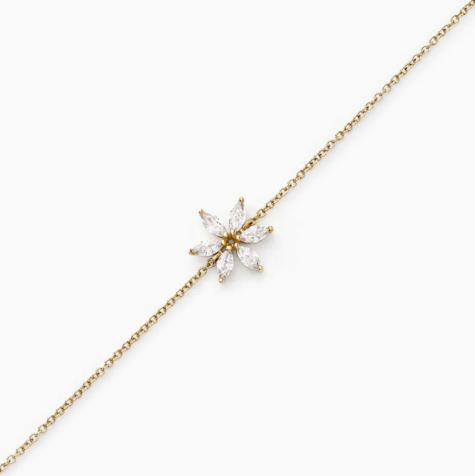 Bracelet Stellia Or Jaune Oxyde De Zirconium