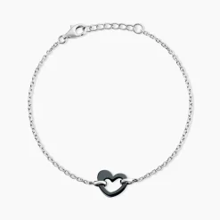 Bracelet Sumeyra Argent Blanc Céramique