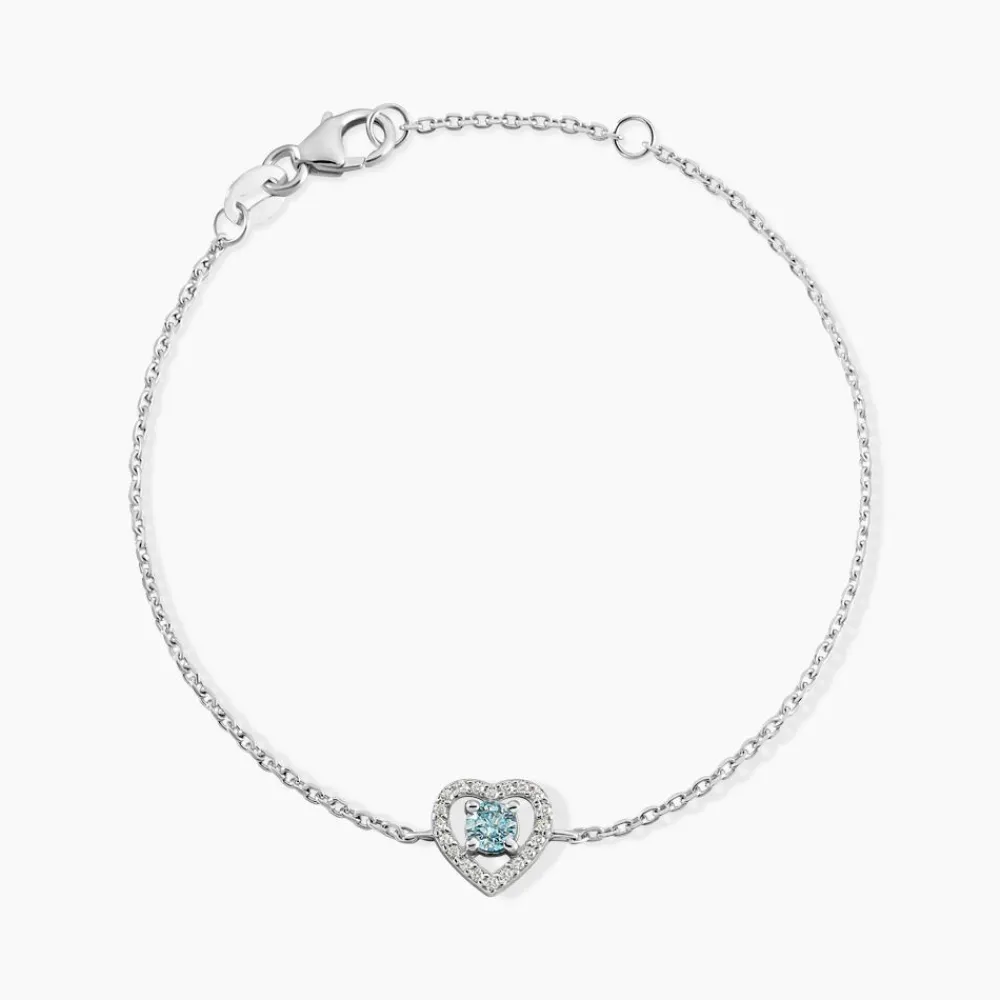 Bracelet Suzon Argent Blanc Oxyde De Zirconium|Marc Orian Sale