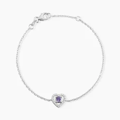 Bracelet Suzon Argent Blanc Oxyde De Zirconium|Marc Orian Best