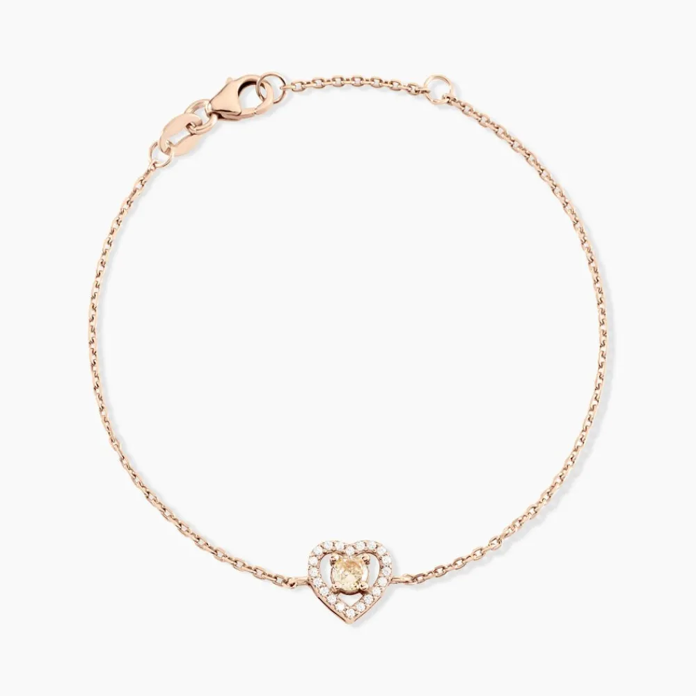 Bracelet Suzon Argent Rose Oxyde De Zirconium|Marc Orian Online