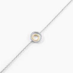 Bracelet Swane Or Jaune Argent Blanc Oxyde De Zirconium|Marc Orian Discount