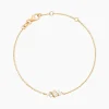 Bracelet Sya Plaqué Or Jaune Oxyde De Zirconium|Marc Orian Outlet