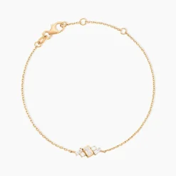 Bracelet Sya Plaqué Or Jaune Oxyde De Zirconium|Marc Orian Outlet