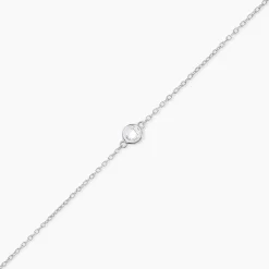 Bracelet Sylvette Argent Blanc Oxyde De Zirconium
