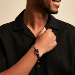 Bracelet Thymeo Acier Blanc|Marc Orian Best