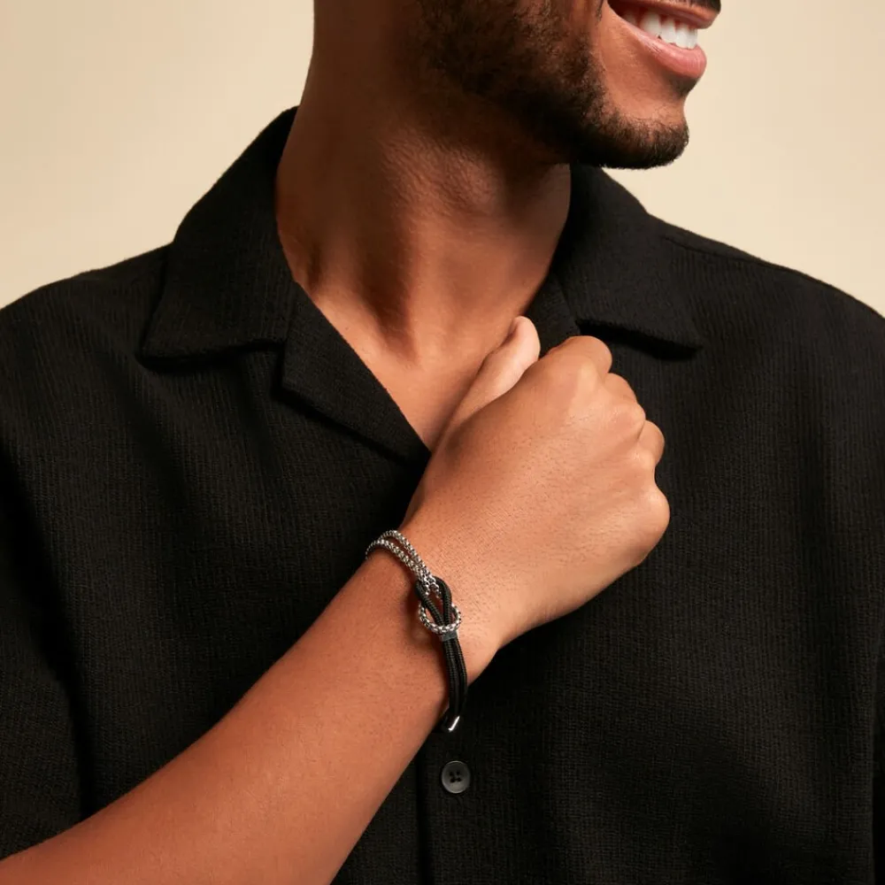 Bracelet Thymeo Acier Blanc|Marc Orian Best