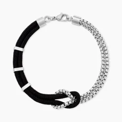 Bracelet Thymeo Acier Blanc|Marc Orian Best