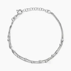 Bracelet Tounes Argent Blanc