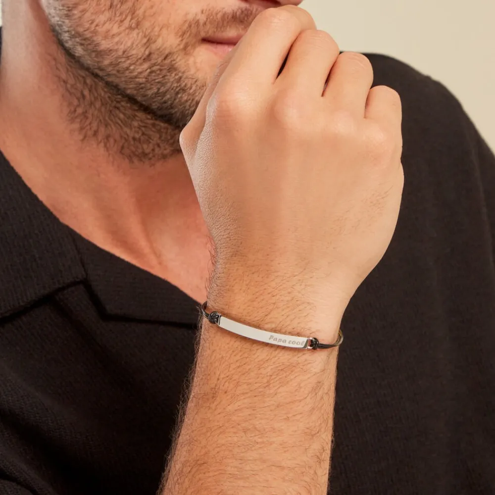 Bracelet Vicenzo Acier Blanc|Marc Orian Best
