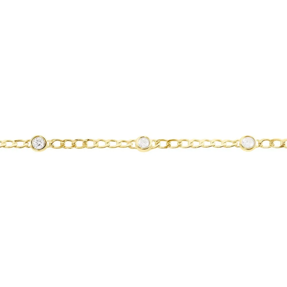Bracelet Vienne Or Jaune Oxyde De Zirconium|Marc Orian