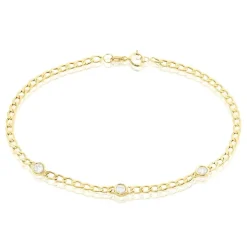 Bracelet Vienne Or Jaune Oxyde De Zirconium|Marc Orian