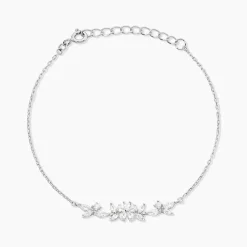 Bracelet Wanda Argent Blanc Oxyde De Zirconium