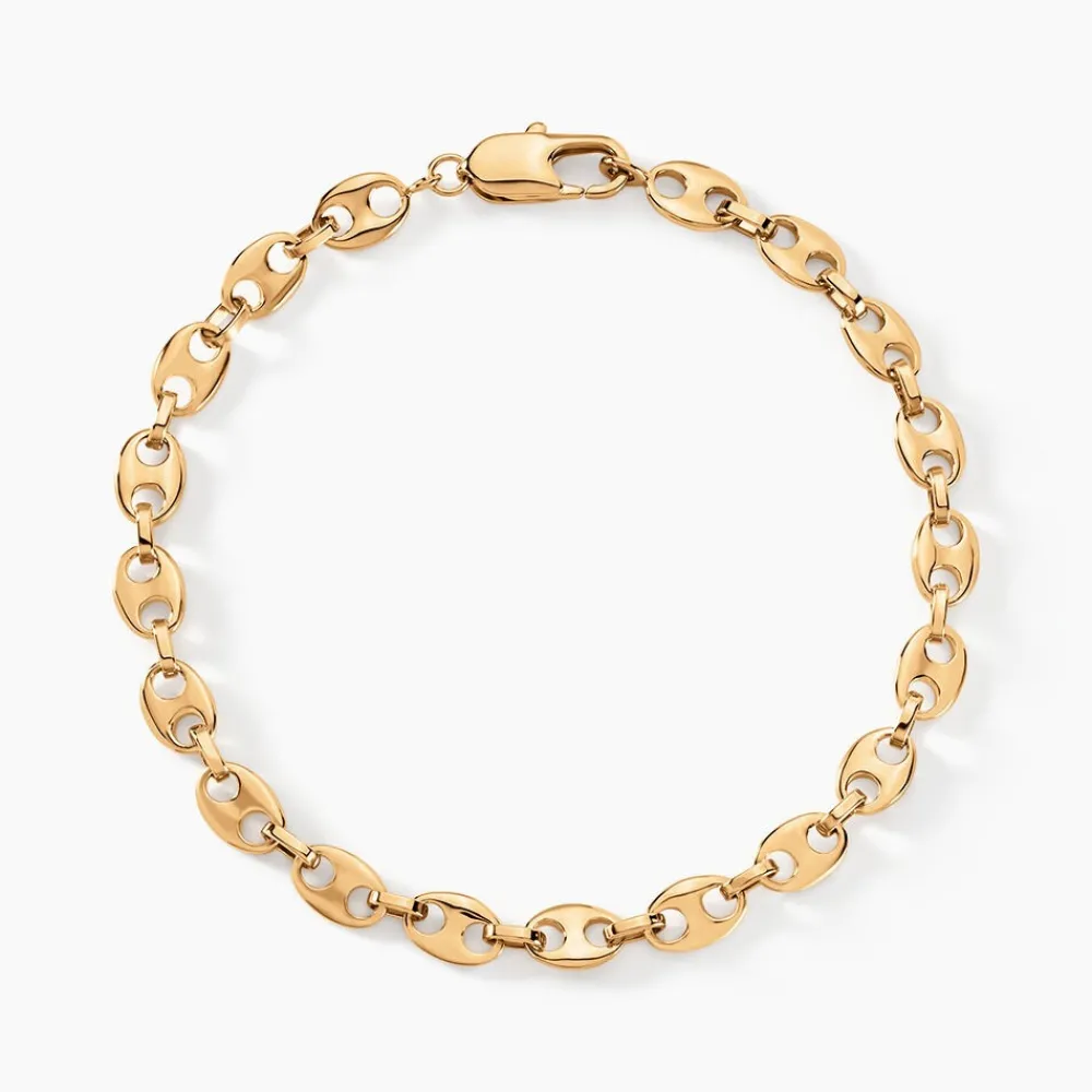 Bracelet William Plaqué Or Jaune|Marc Orian Hot