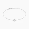 Bracelet Ysalis Argent Blanc