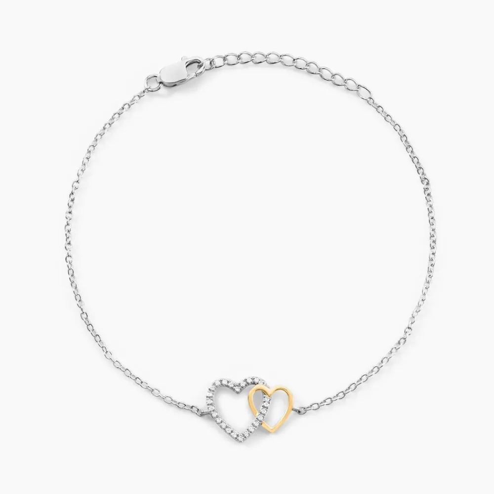 Bracelet Ysma Or Jaune Argent Blanc Oxyde De Zirconium|Marc Orian Discount