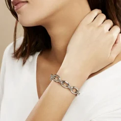 Bracelet Yupiti Acier Blanc