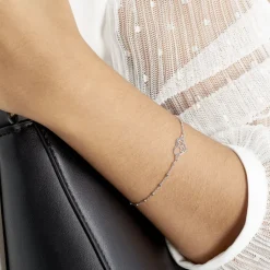 Bracelet Zale Argent Blanc