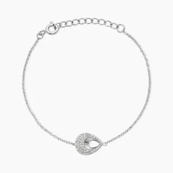 Bracelet Zalia Argent Blanc Oxyde De Zirconium|Marc Orian Outlet
