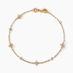 Bracelet Ziha Plaqué Or Jaune Oxyde De Zirconium|Marc Orian Clearance
