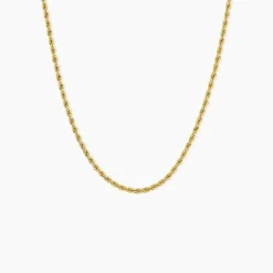 Chaine Ambra Acier Jaune