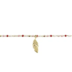 Chaine De Cheville Plaqué Or Jaune Mica Perles De Miyuki|Marc Orian
