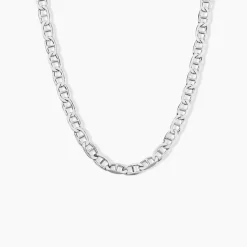 Chaine Piato Argent Blanc