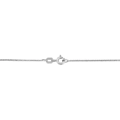 Chaine Tamsina Argent Blanc