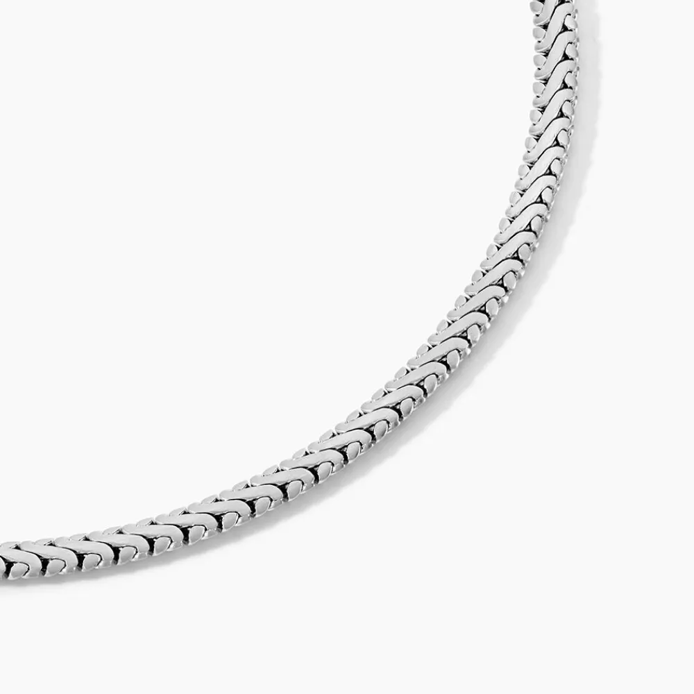 Chaine Tim Acier Blanc|Marc Orian Outlet