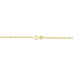 Chaîne Abbygail Maille Singapour Or Jaune