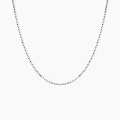 Chaîne Alyze Argent Blanc