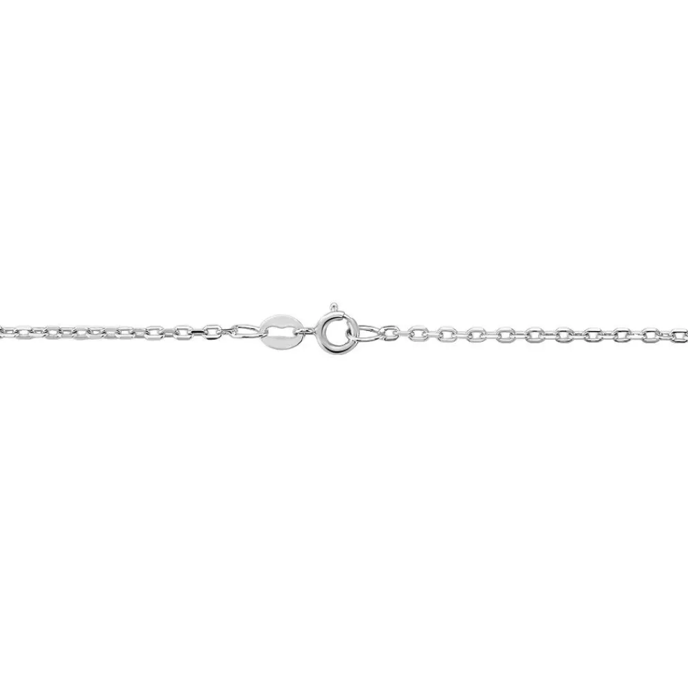 Chaîne Alyze Argent Blanc|Marc Orian Discount
