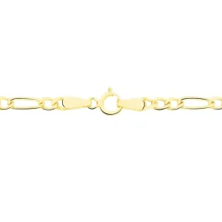 Chaîne Cameo Maille Alternee 1/3 Or Jaune