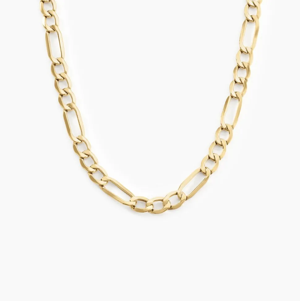 Chaîne Cameo Maille Alternee 1/3 Or Jaune