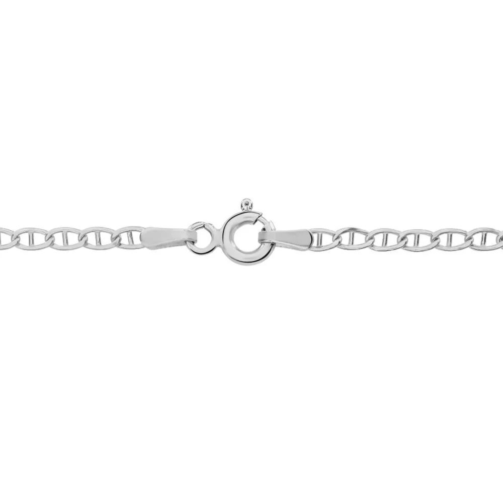 Chaîne Capucin Maille Marine Plate|Marc Orian Online