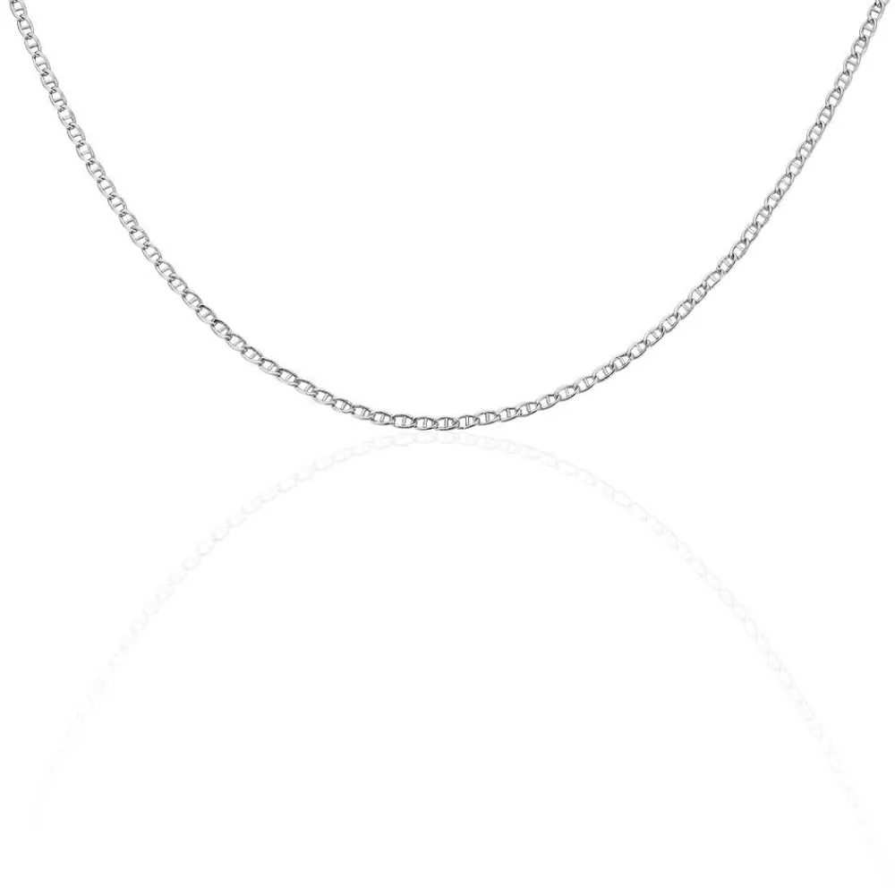 Chaîne Capucin Maille Marine Plate|Marc Orian Discount