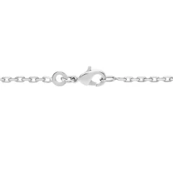 Chaîne Claudine Maille Forçat Argent Blanc|Marc Orian Discount