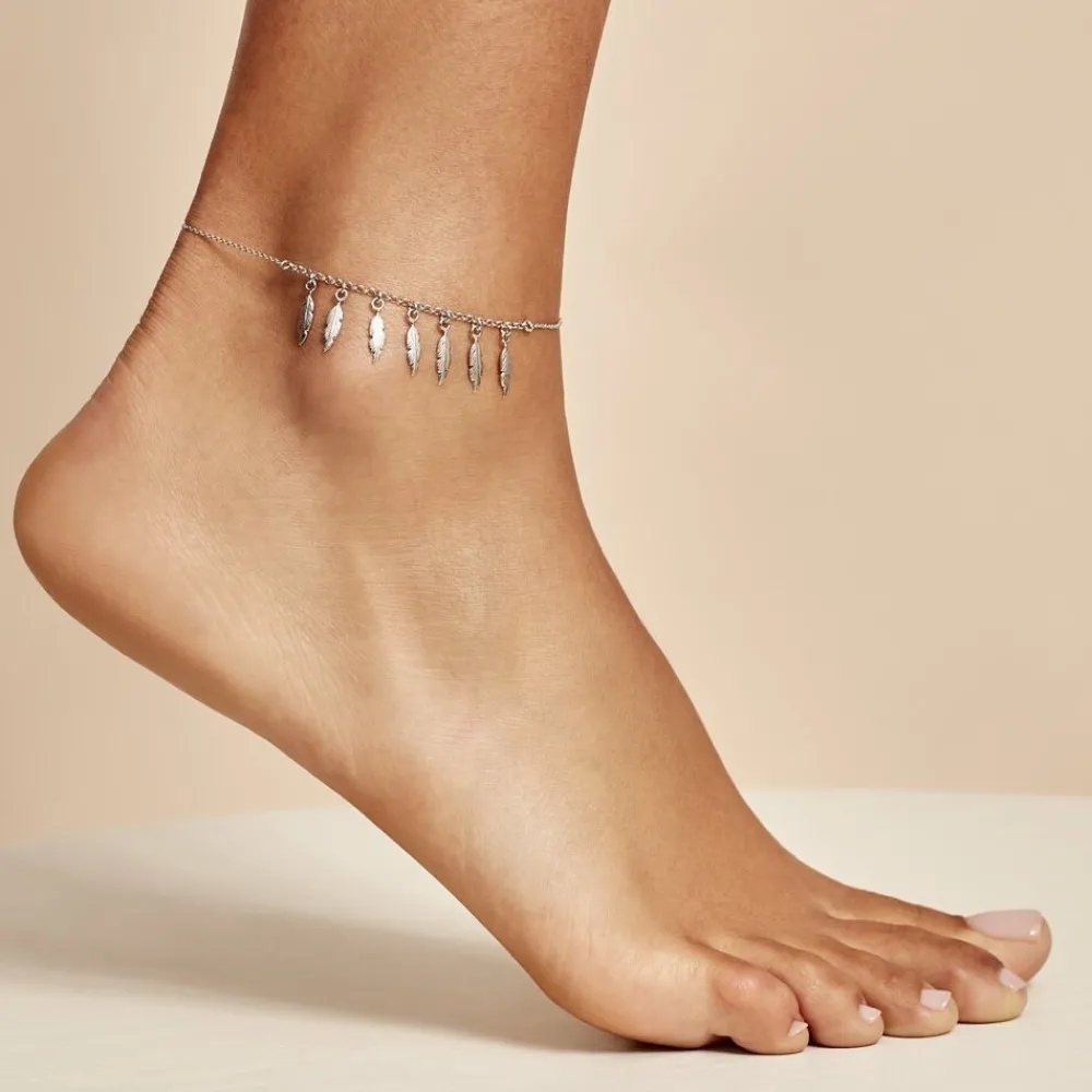 Chaîne De Cheville Altea Argent Blanc|Marc Orian Discount