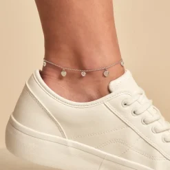 Chaîne De Cheville Delarie Argent Blanc Oxyde De Zirconium|Marc Orian Outlet